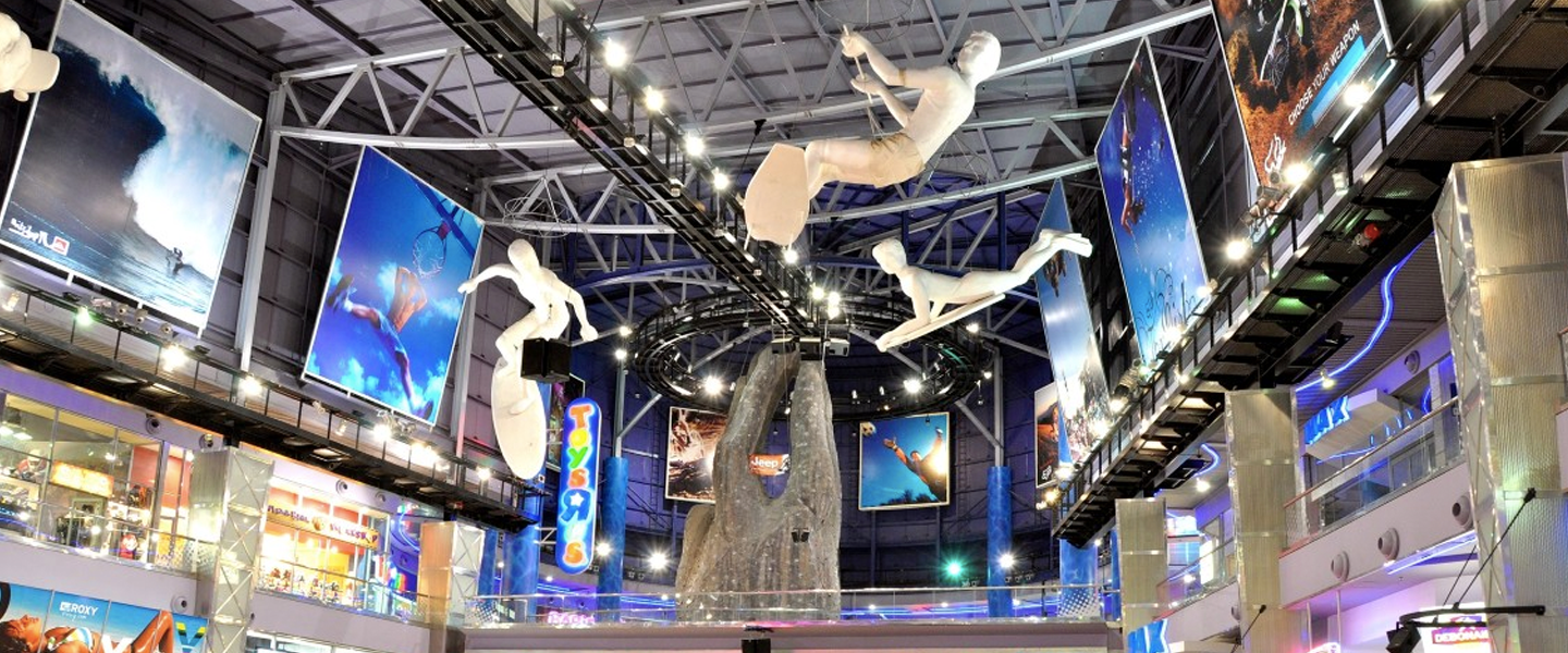 Gateway Theatre of Shopping interior